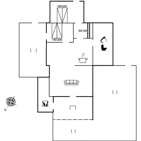 Semesterbostad Alvilde - 100m From The Sea By Interhome Hjørring